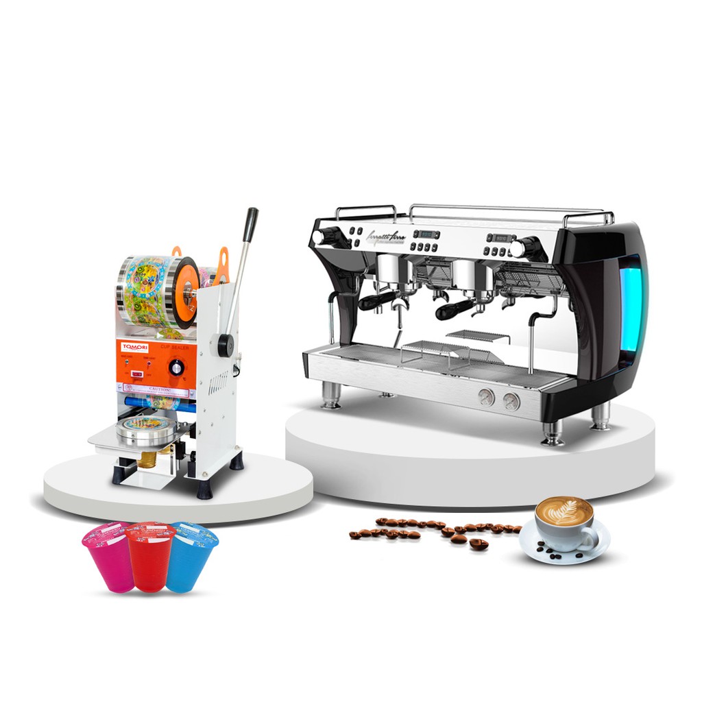 Paket Mesin Kopi Espresso Machine Cup - 62