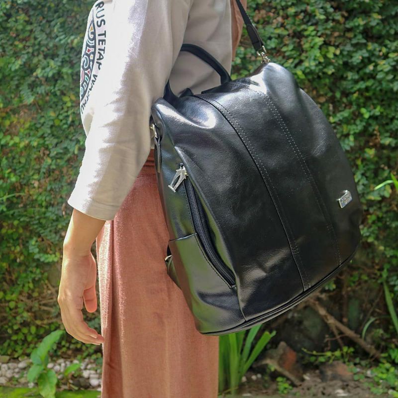 RUMAHWARNA–Tas Wanita Ransel Sawa 3in1 Rumah Warna