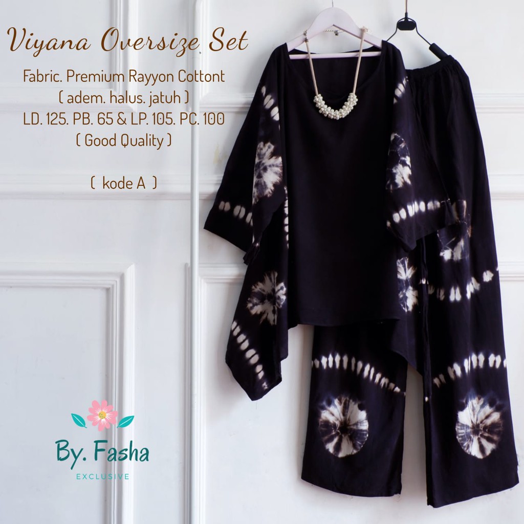 VIYANA OVERSIZE SET  | FASHA