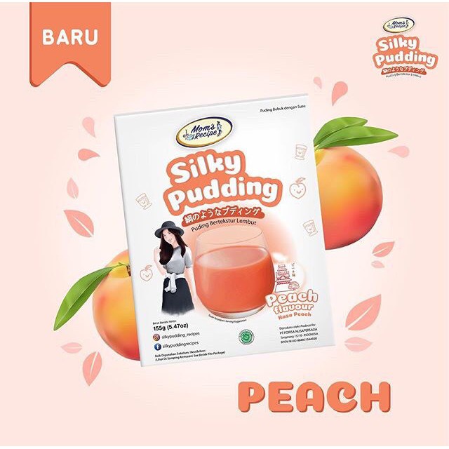 

Mom's Recipe Silky Pudding Peach (Silky Puding Pudding Peach 155gra)