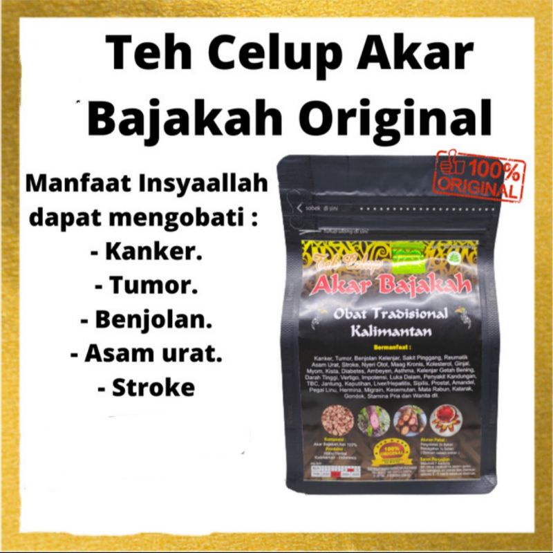 

Teh Celup Akar Bajakah Asli Kalimantan