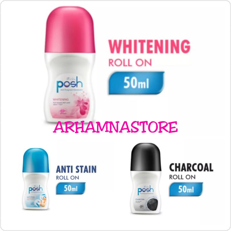 POSH Deodorant Roll On 50ml