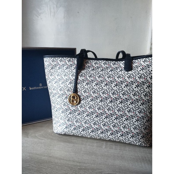 Buttonscarves preloved disney name it tote bag