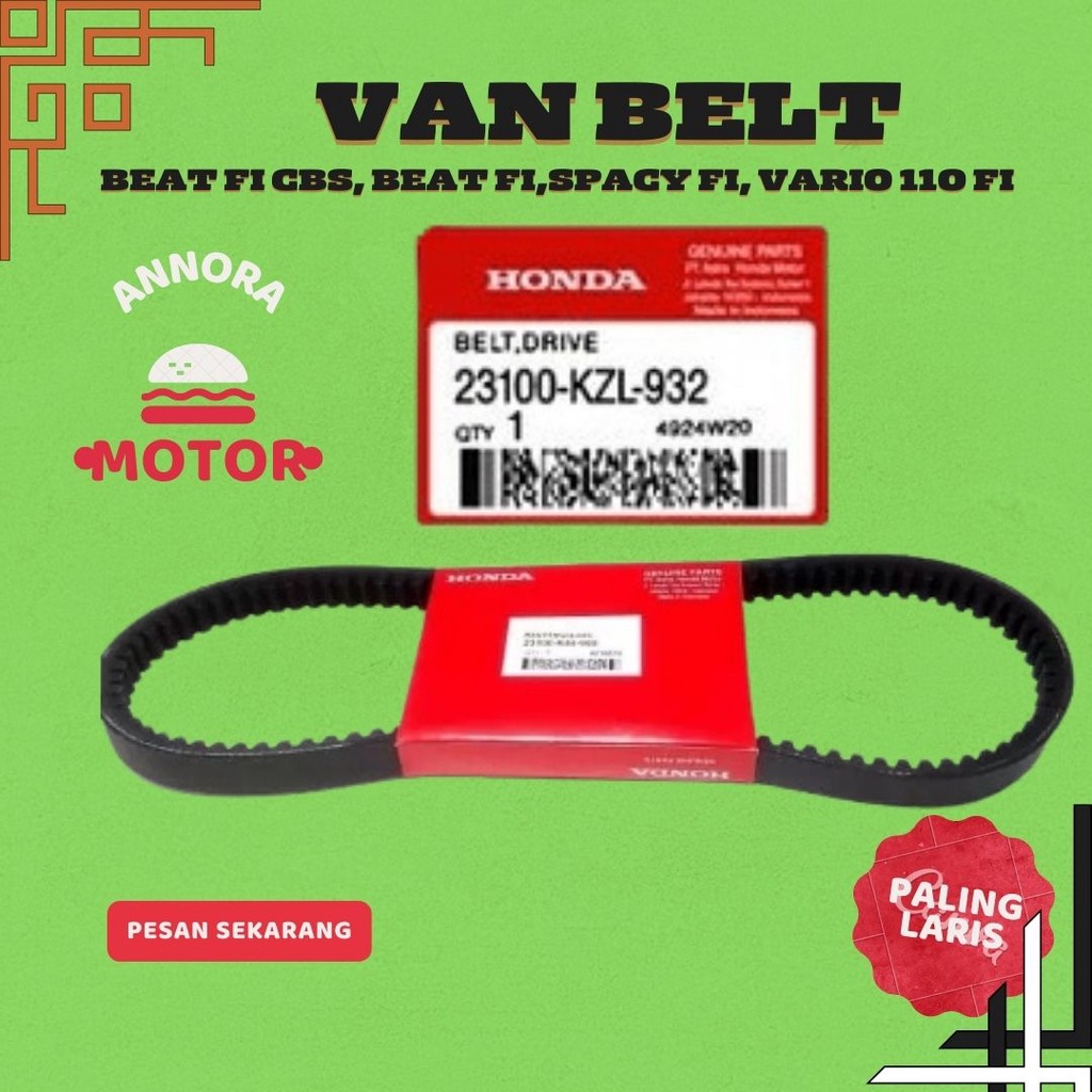 V-Belt/V Belt /Van Belt HONDA BEAT F1/FI VARIO 110 F1/SPACY F1 KZL - ANNORAMALL