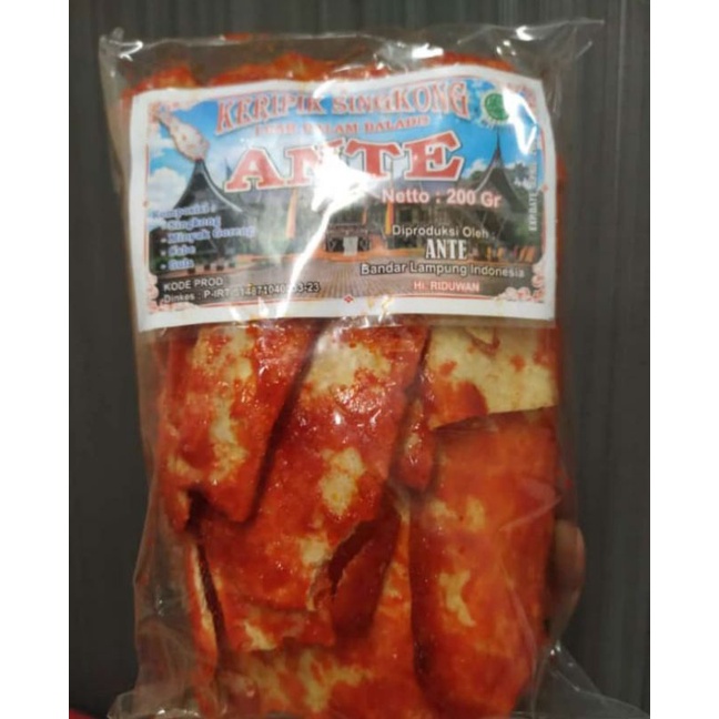 

Keripik Singkong Balado 200gr