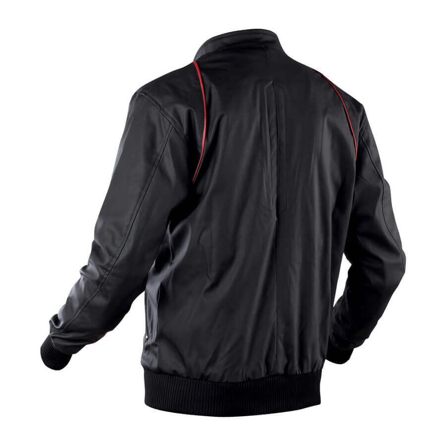 Jacket Kulit pria /Jaket motor Anti angin-Windproof Distro Original Bankers Bandung