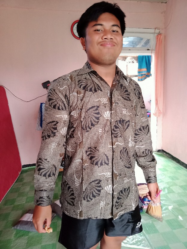 Kemeja Batik Batik Pria Size M L Xl Xxl