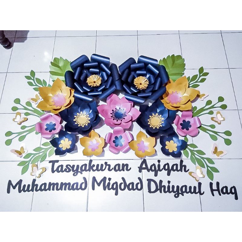 

PAKET 1 PAPERFLOWER GLOSY @MONICA_PAPERFLOWER