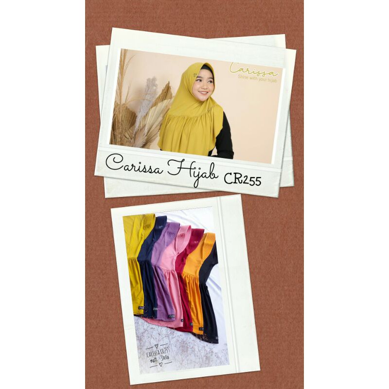 CARISSA CR255 / CARISSA HIJAB CR255 / HIJAB INSTAN MURAH