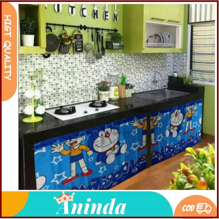 Gorden Kolong Karakter Hordeng Kolong Dapur Murah Minimalis PonI