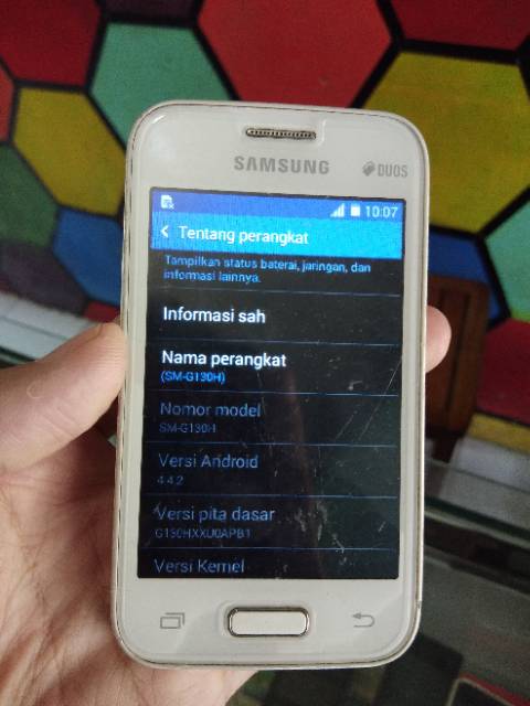 Samsung Galaxy Young Duos Sm G130h Second Shopee Indonesia