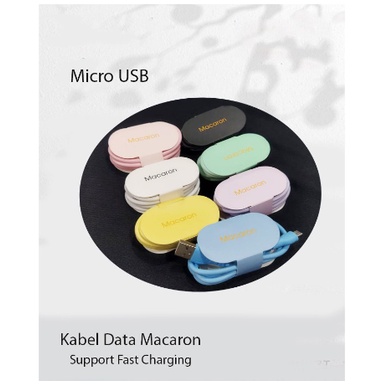 MACARON Data Cable TYPE-C / Kabel Data Macaron TYPE C Fast Charging