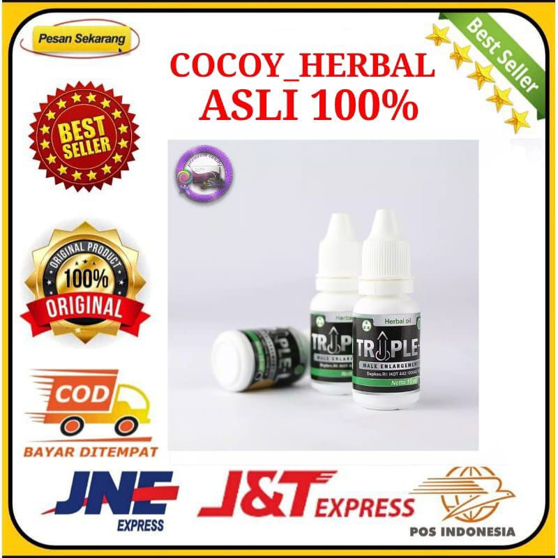 ( TERLARIS ) TRIPLE L Obat Herbal Pria Vitalitas Agar Tahan Lama - Aman Terpercaya