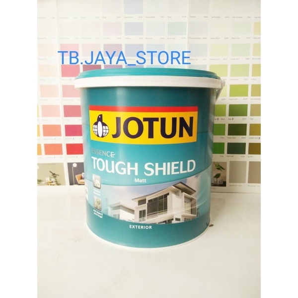 JOTUN ESSENCE TOUGHSHIELD 3.5L DEEP EMERALD 6029 /CAT TEMBOK EXTERIOR