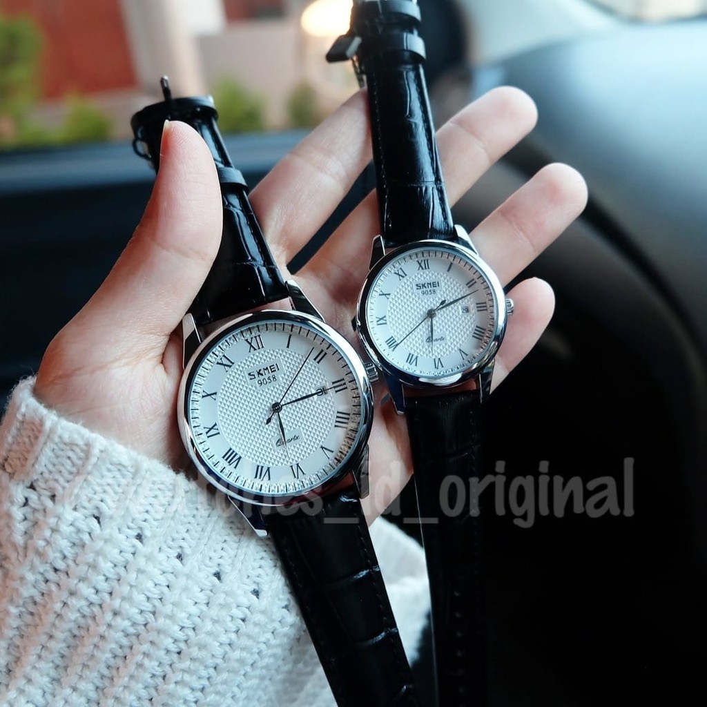 Jam Tangan Couple SKMEI 9058CL Original