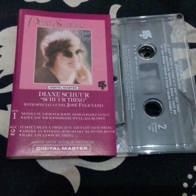 Kaset Pita Jazz Diane Schuur - Schuur Things