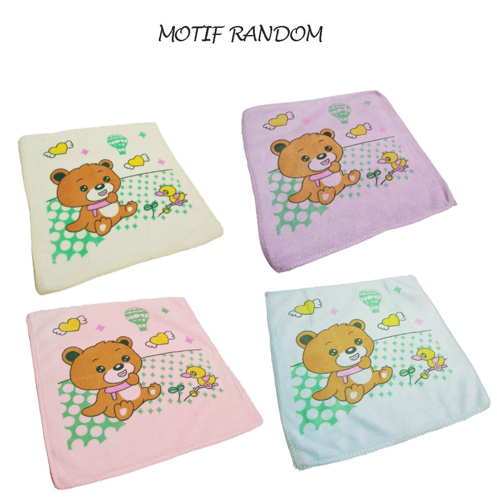 RC SAPUTANGAN HANDUK MICROFIBER IMPORT BARU MOTIF KARTUN