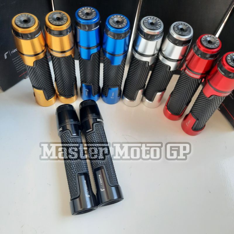 Grip cobra Rizoma Grip cnc 619 Rizoma Handgrip Rizoma cnc cobra 619 Grip Rizoma Nmax Aerox Lexi ADV Xmax PCX vixion R15 R25 Mxking Cbr Xabre Vario150 Vario160