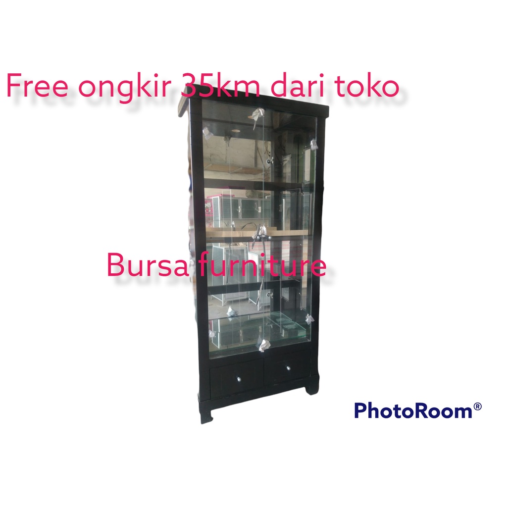 LEMARI PAJANGAN/LEMARI HIAS 2 pintu/lemari Hias Blotik