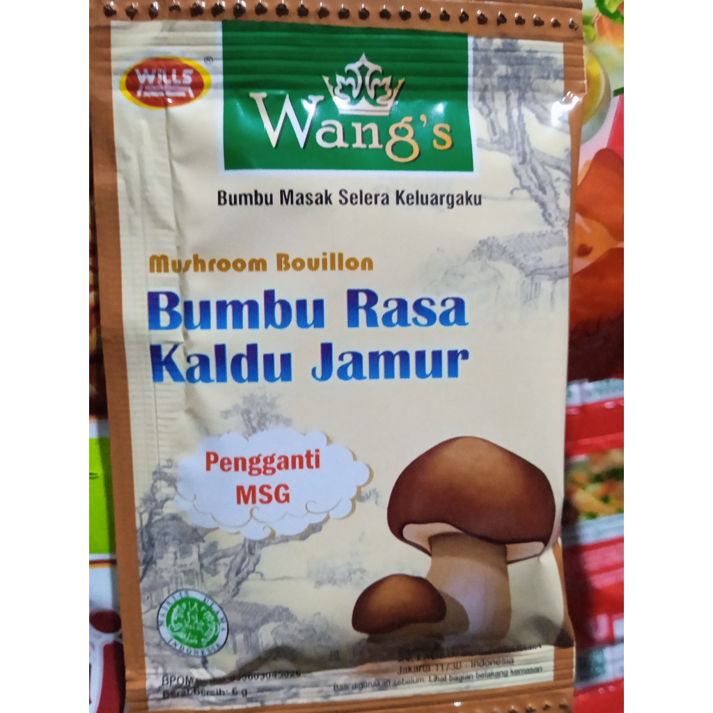 

Bumbu Rasa Kaldu Jamur Wang’s 6gr