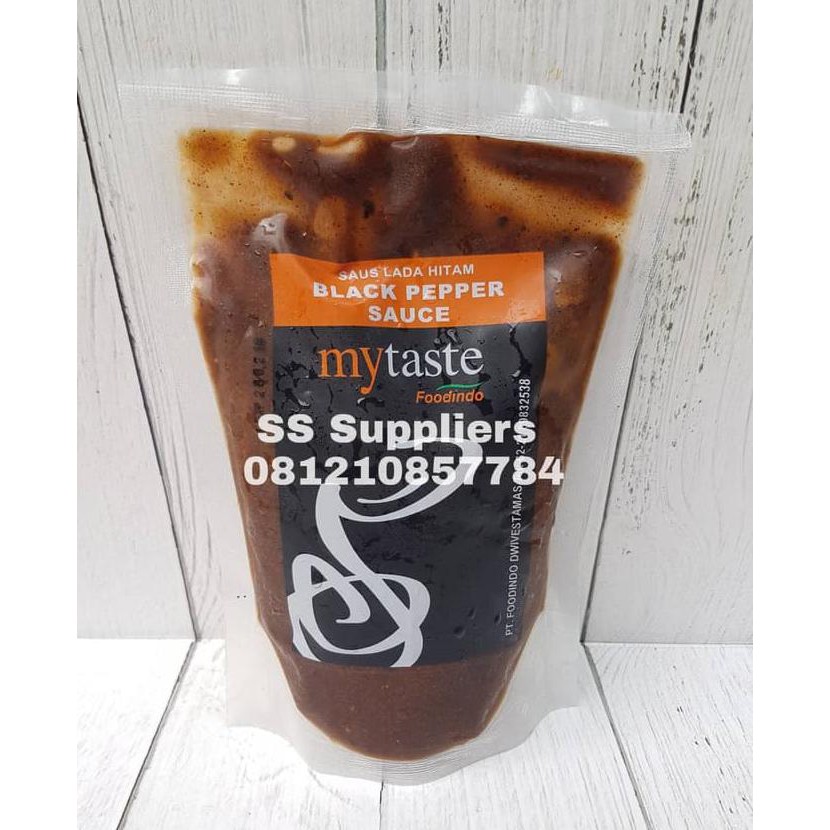 

DISKON! Saus Lada Hitam Blackpepper Sauce My Taste 500 gr Best Seller!