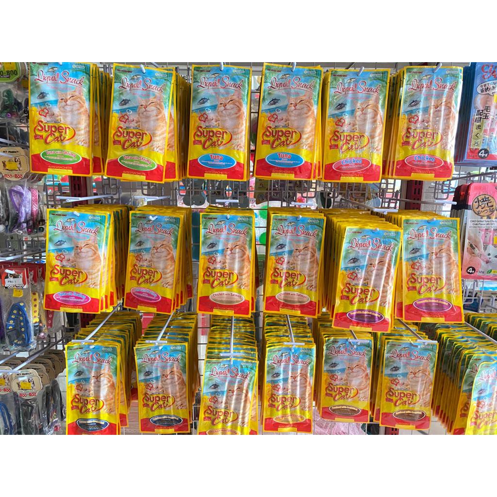 Super Cat Liquid Snack  - Cat Food - Makanan Kucing
