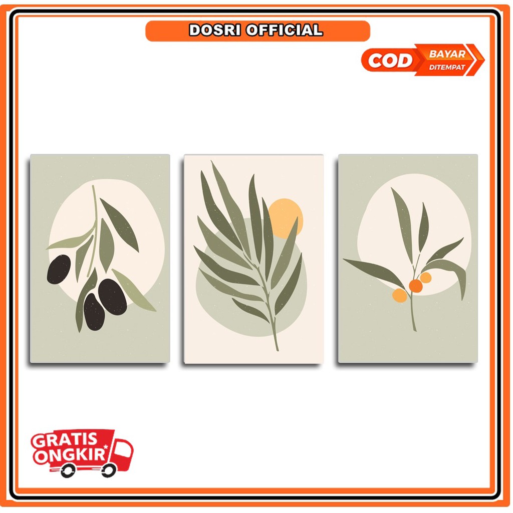 [NEW] Hiasan Dinding Tema Aesthetic Wall Decoration 13,5cm X 20cm