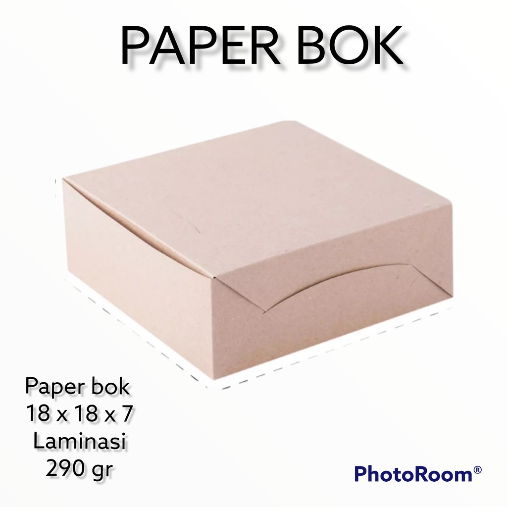 

RB Paper Bok ( Isi 25 Pcs ) Dus Nasi Bok Catering Ayam Bakar Kotak Nasi Paper Lunch Bok Paper Kraf