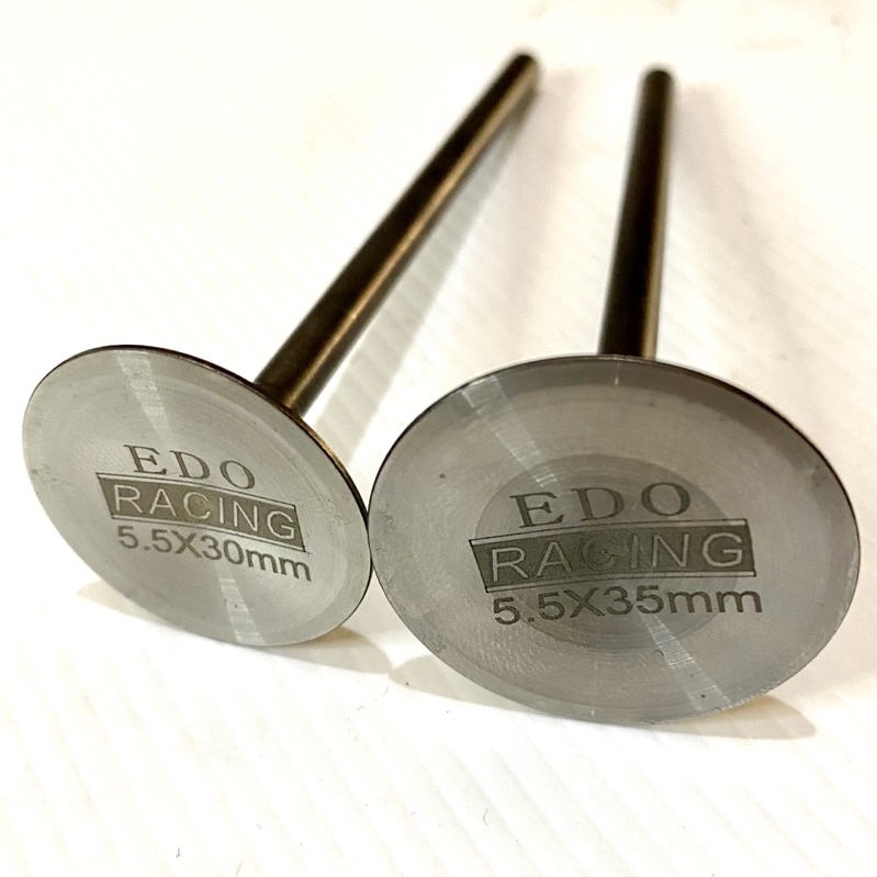 HJK Klep Tiger 34/29 Klep 35/30 Klep 36/31 Klep 37/32 Batang 5,5 Dan Batang 5mm Edo Racing