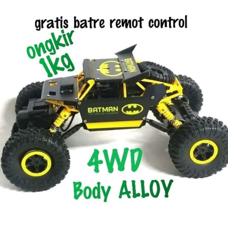 Mobil Remot RC 4WD Metal Alloy OFFROAD Paket Mainan Remote Control