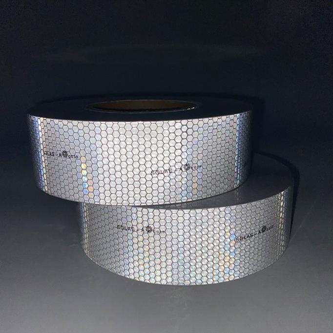 

SOLAS RETRO REFLECTIVE TAPE IMPA 330189 MARINE 1 Roll: 5 mm x 45.7 m