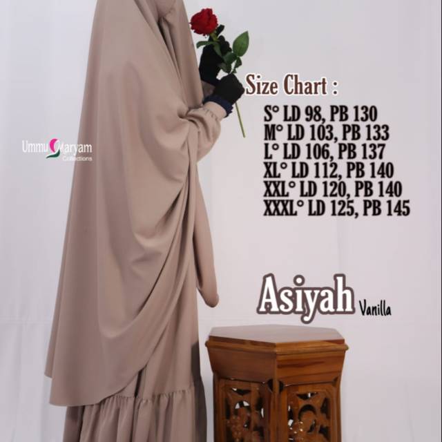 Gamis Asiyah by ummu maryam
