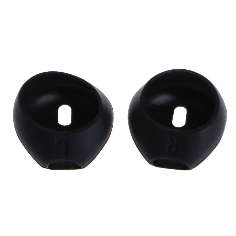 1 Pair For In-Ear Earbuds Clear Silicone Headset Cover Comfortable Headphone Case Ear Tips Silico Ear Pads Non-Slip Sports