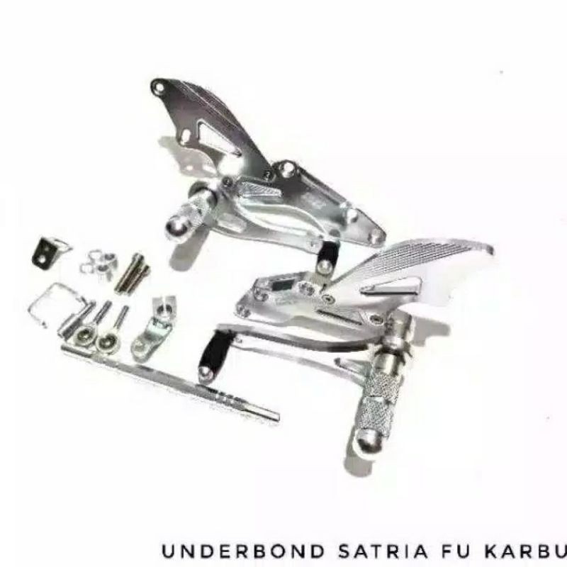 UNDERBONE FOOTSTEP CNC VIXION, CBR, CB 150, R15, SATRIA FU, JUPITER MX, NINJA 150 RR R, 2TAK, XABRE