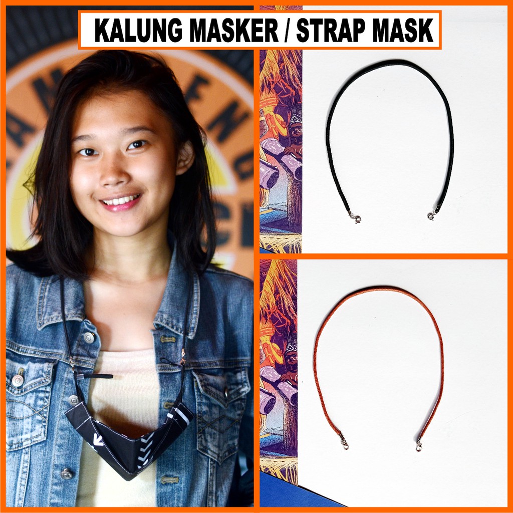 Kalung Masker Premium / Strap Mask Korean Style Impor