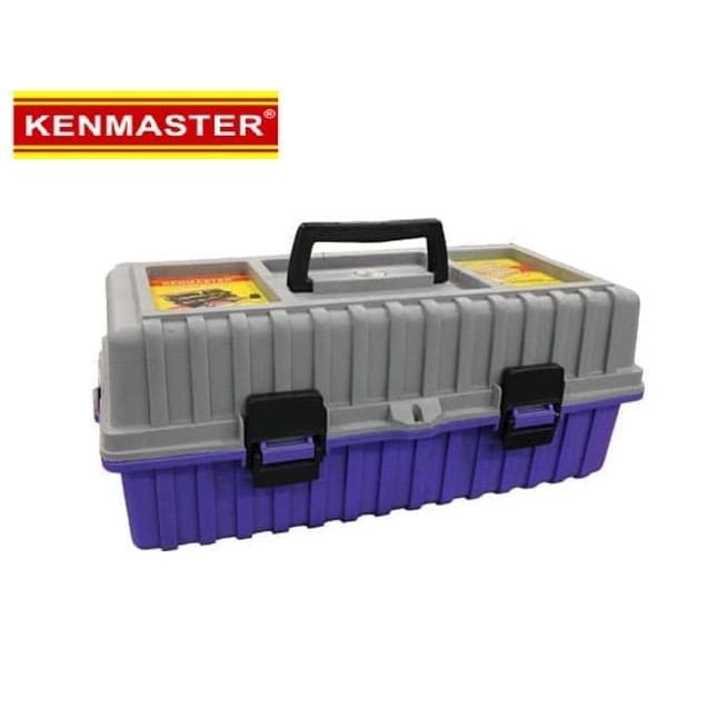 Kenmaster Tool Box 17&quot; Heavy Duty 17inch - toolbox 17 inch 2 susun