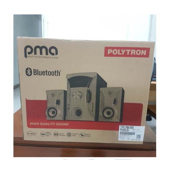 Polytron Speaker Aktif Audio Bluetooth Multimedia PMA 9525 WHITE / BLACK