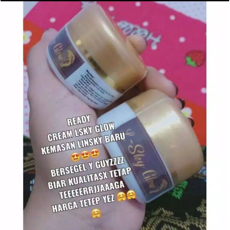 PROMO CREAM LINSKY HOLO+SEGEL ORI 1000%