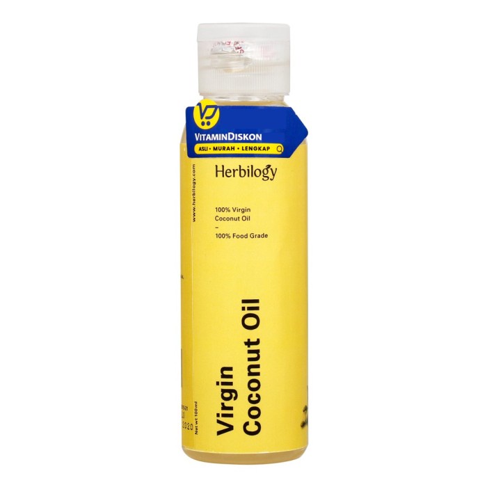 oil-body- herbilogy virgin coconut oil (vco) 100ml bpom untuk kesehatan kulit -body-oil.