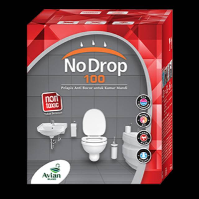 Pelapis Anti Bocor No Drop 100 Lenkote 2.5 KG( Semen + Cairan )