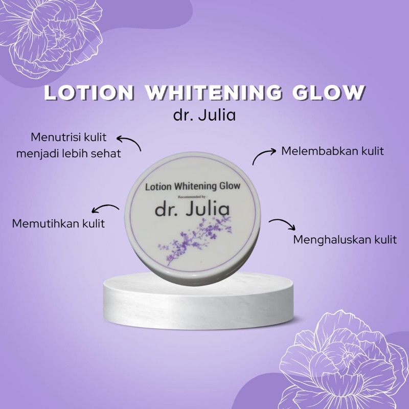 Lotion Whitening Glow dr Julia