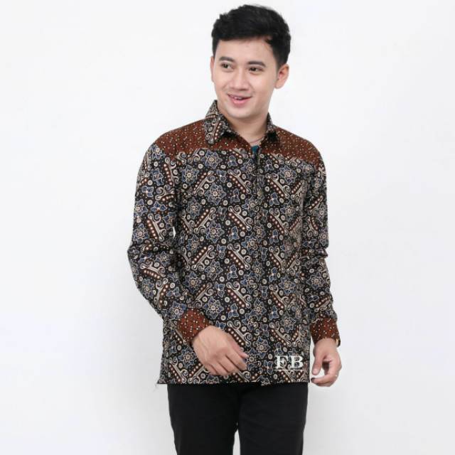 Baju Batik Pria Gus Azmi Syubbanul Muslimin Batik Katun Halus Hadroh Azzahir Hilwa Ala Santri Modern