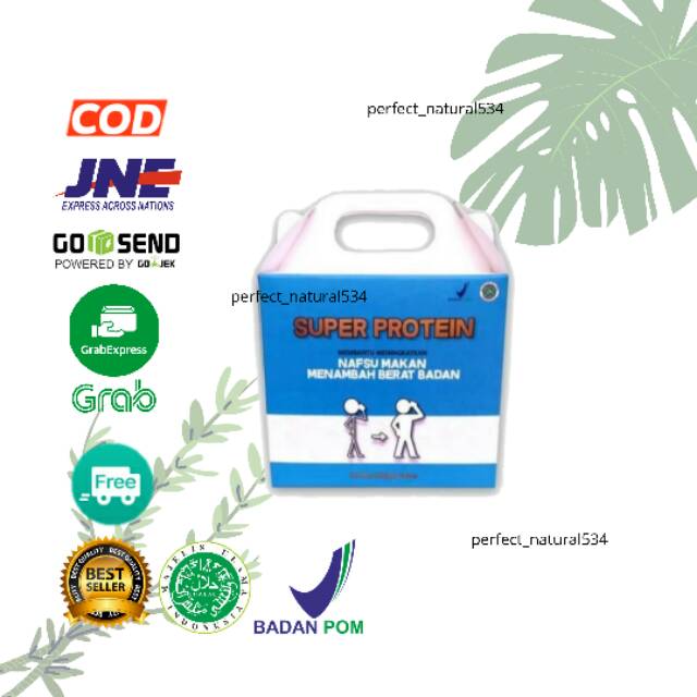 

SUPER PROTEIN (susu penggemuk seluruh badan)