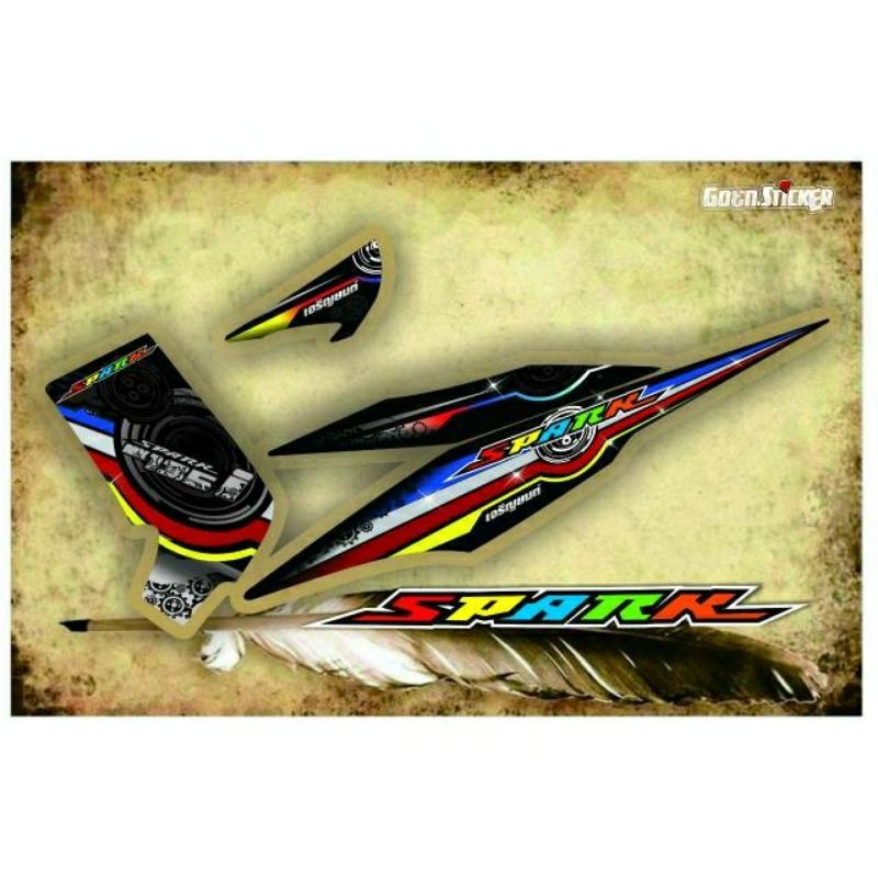 Striping Variasi Jupiter Mx 135 Lama / Sticker Variasi Motor Yamaha Jupiter