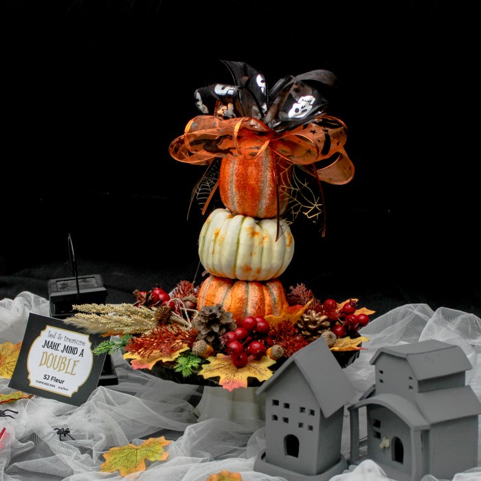 

dekorasi hiasan meja hampers halloween party decoration 17