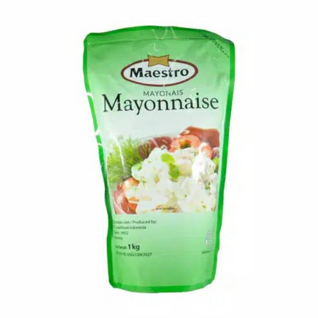 

TERMURAH Maestro Mayonaise Pouch 1 kg - Mayonnaise - Bumbu Makanan