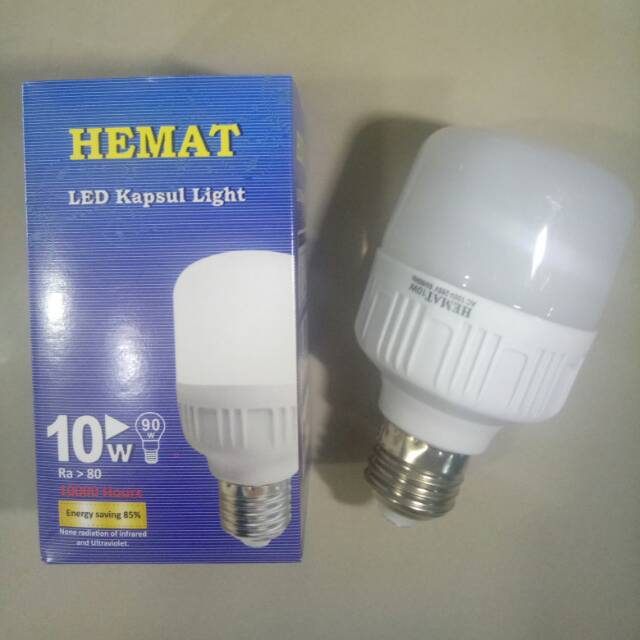 Lampu LED HEMAT 10 Watt Putih