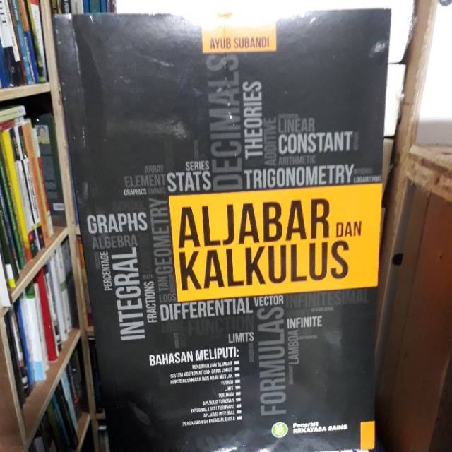 JUAL BUKU ALJABAR DAN KALKULUS AYUB SUBANDI