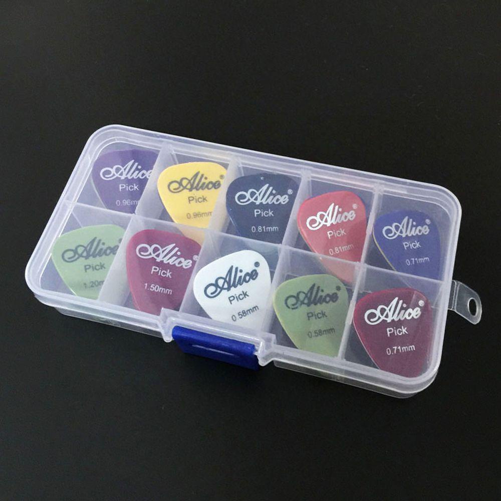 QUINTON Guitar Picks Multiple Color Smoothy Bass ABS 1kotak Aksesoris Gitar