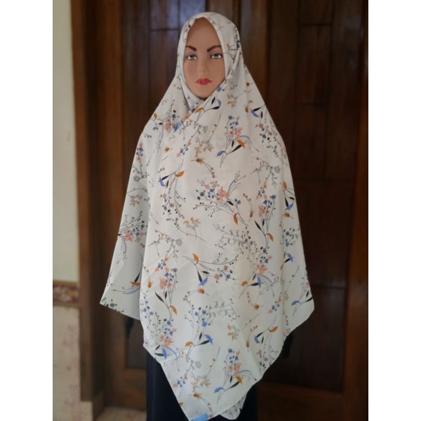 Jilbab segi empat motif jumbo 150